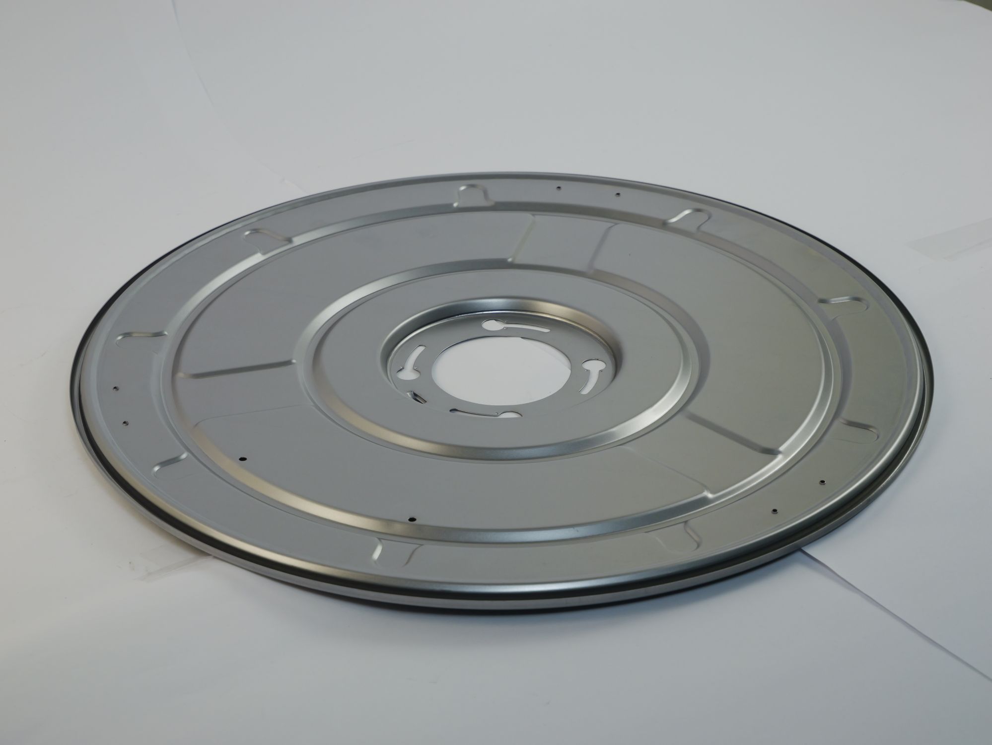 Customizable Low Carbon Steel and SPCD LED Luminaire Mounting Backplate (2)